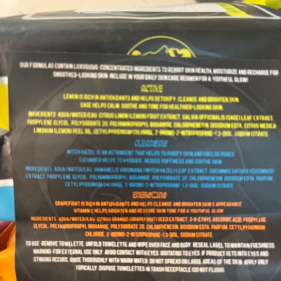 NEW The Nobleman Men’s Deodorant Wipes and Face and Body Wipes 90 total,DAD day! - Picture 3 of 4